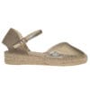 CORINA FLAT ESPADRILLES M6353 GOLD