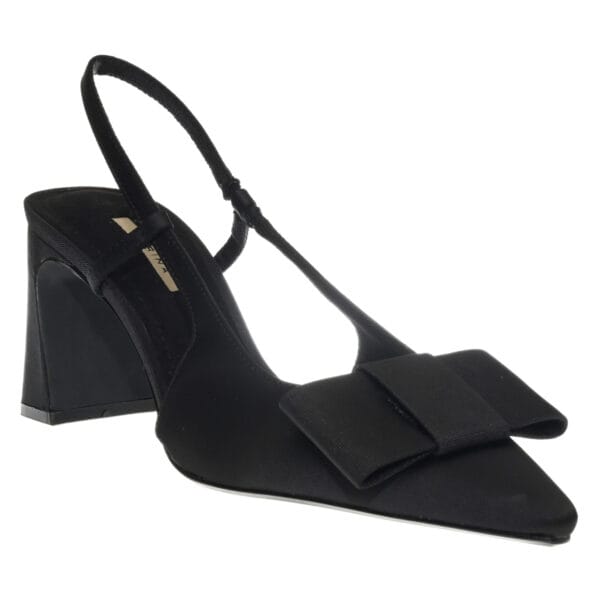 CORINA MID-HEEL POINTY PUMPS M6255 BLACK