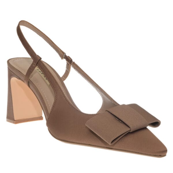 CORINA MID-HEEL POINTY PUMPS M6255 MOKKA