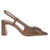 CORINA MID-HEEL POINTY PUMPS M6255 MOKKA