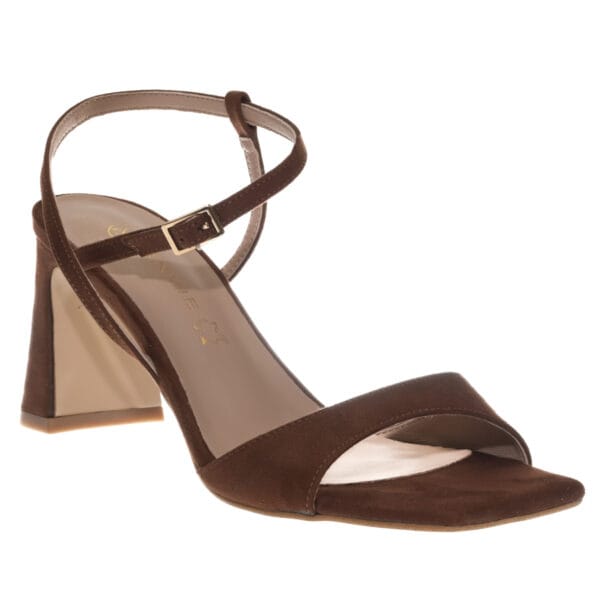ENVIE BLOCK-HEEL E02-23702 BROWN