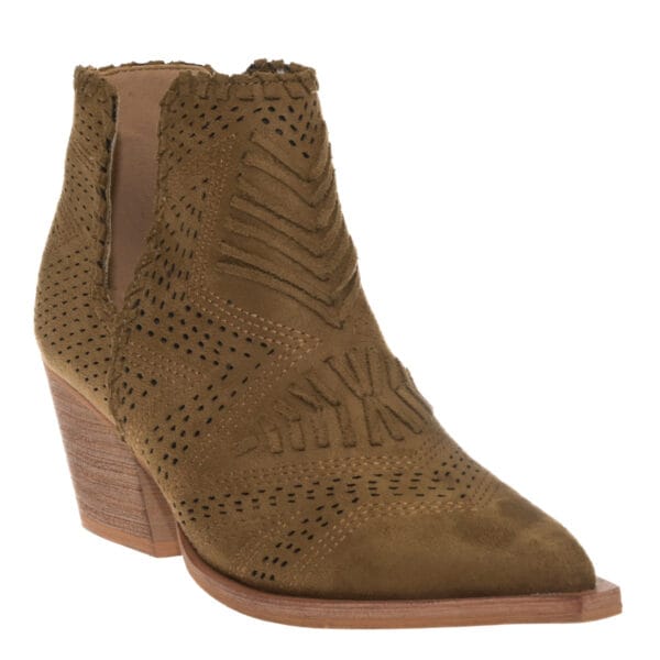 CORINA COW ANKLE BOOTIES M6005 CAMEL