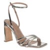 ENVIE SHINY BLOCK-HEELS E02-21792 SILVER