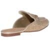 ENVIE FLAT RAFFIA MULES E84-21245 CAMEL