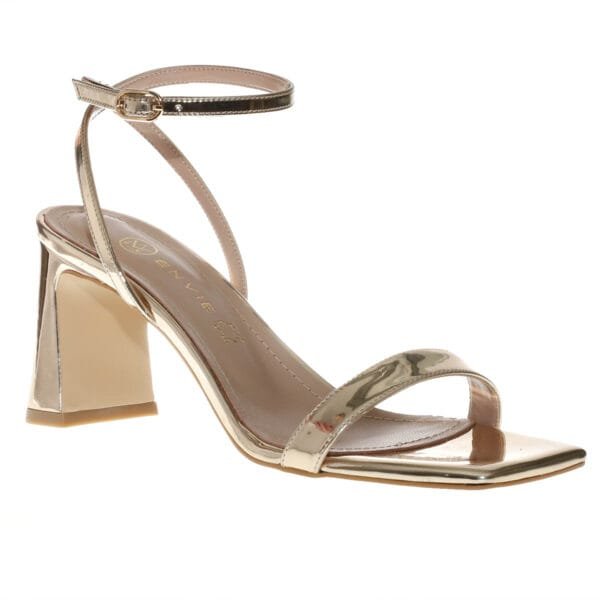 ENVIE BLOCK HEELS E02-21784 GOLD