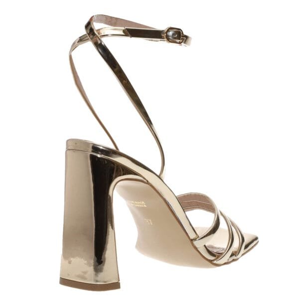 ENVIE SHINY BLOCK-HEELS E02-21792 GOLD