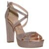 MALENA HIGH-BLOCK HEELS 12361 ROSE-GOLD