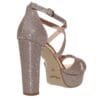 MALENA HIGH-BLOCK HEELS 12361 ROSE-GOLD