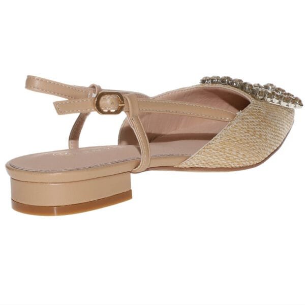 ENVIE SLINGBACK BALLERINAS E84-21238 BEIGE