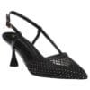 ENVIE SLINGBACK POINTY PUMPS E84-21243 BLACK