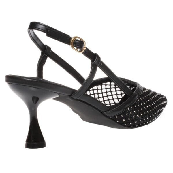 ENVIE SLINGBACK POINTY PUMPS E84-21243 BLACK