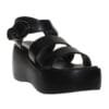 BERRY LONDON CHUNKY FLATFORMS 402 BLACK
