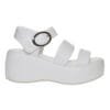 BERRY LONDON CHUNKY FLATFORMS 402 WHITE