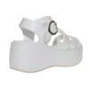 BERRY LONDON CHUNKY FLATFORMS 402 WHITE
