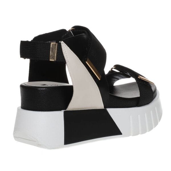 MALENA SPORTY PLATFORMS 78038 BLACK