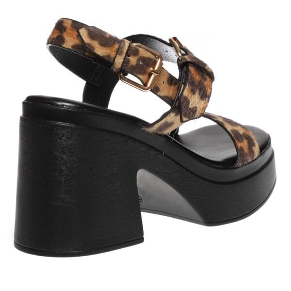 ENVIE BLOCK-HEELS E22-21215 LEOPAR