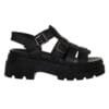 MALENA CHUNKY GLADIATOR SANDALS 003 BLACK