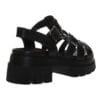 MALENA CHUNKY GLADIATOR SANDALS 003 BLACK
