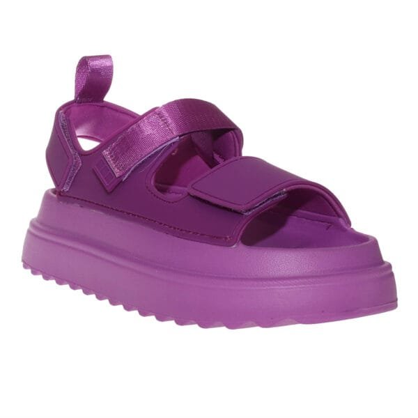 CUBANITAS FLATFORM SANDALS 69103 PURPLE