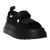 CUBANIΤAS FLATFORM SANDALS 69103 BLACK