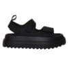 CUBANIΤAS FLATFORM SANDALS 69103 BLACK