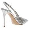 PRIMADONNA EMBELLISHED POINTY PUMPS 30643 SILVER