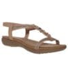 MALENA COMFORT SANDALS 95039 BRONZE