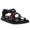 MALENA FLATFORM SANDALS SD94130 BLACK