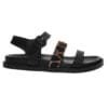 MALENA FLATFORM SANDALS SD94130 BLACK