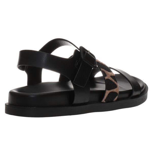 MALENA FLATFORM SANDALS SD94130 BLACK