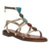 ENVIE ANKLE-STRAP SANDALS E96-21363 GOLD