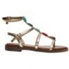 ENVIE ANKLE-STRAP SANDALS E96-21363 GOLD