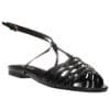 CORINA FLAT SANDALS M5445 BLACK