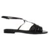 CORINA FLAT SANDALS M5445 BLACK