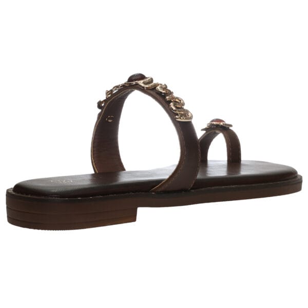 ENVIE FLAT SANDALS E96-23328 BROWN