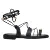 ENVIE LACE-UP SANDALS E96-23340 BLACK