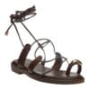 ENVIE LACE-UP SANDALS E96-23340 BROWN