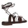 ENVIE LACE-UP SANDALS E96-23340 BROWN