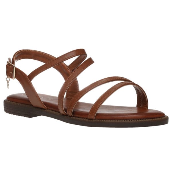 ENVIE FLAT SANDALS E96-23456 CAMEL