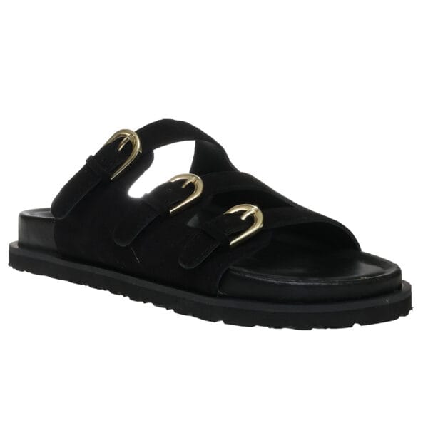 MALENA FLATFORMS SANDALAS 25186 BLACK