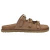 MALENA FLATFORMS SANDALAS 25186 BEIGE