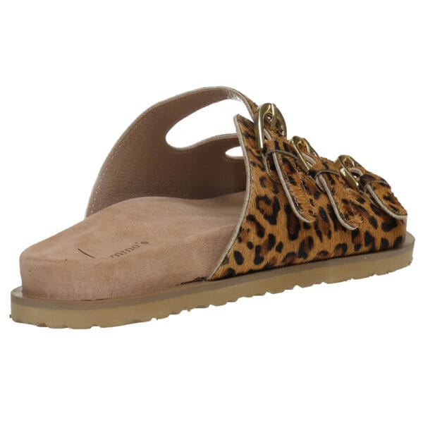 MALENA FLATFORMS SANDALAS 25186 LEOPAR