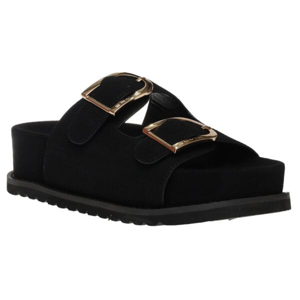 ENVIE SUEDE FLATFORMS E96-23250 BLACK