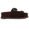 ENVIE SUEDE FLATFORMS E96-23250 BROWN