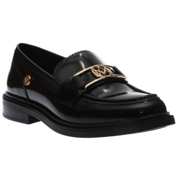 ENVIE FLAT MOCCASINS E36-22166 BLACK