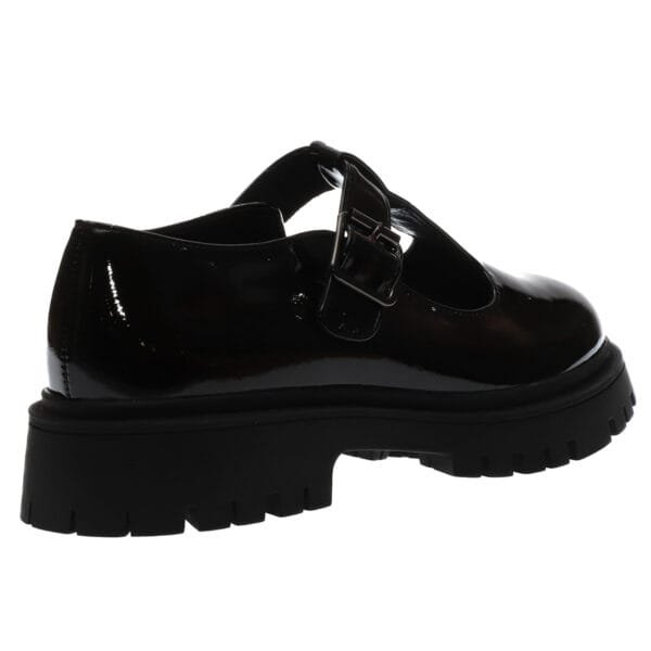 B-SOFT MARY JANES CHUNKY BALLERINAS 6935 BLACK