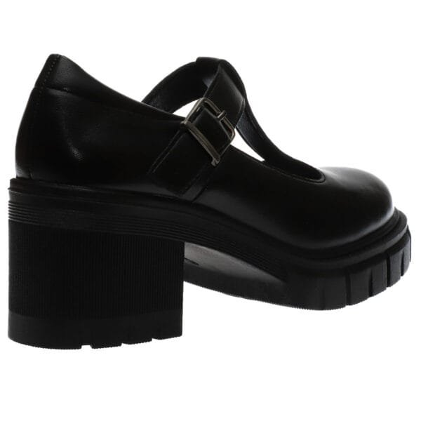 ENVIE CHUNKY T-BAR BALLERINAS V63-22187 BLACK