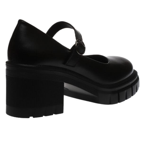 ENVIE CHUNKY MARY JANE BALLERINAS V63-22186 BLACK