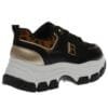 LAURA BIAGIOTTI  CHUNKY SNEAKERS 9218 BLACK