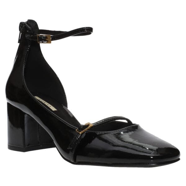 CORINA MID-HEEL PUMPS M5750 BLACK
